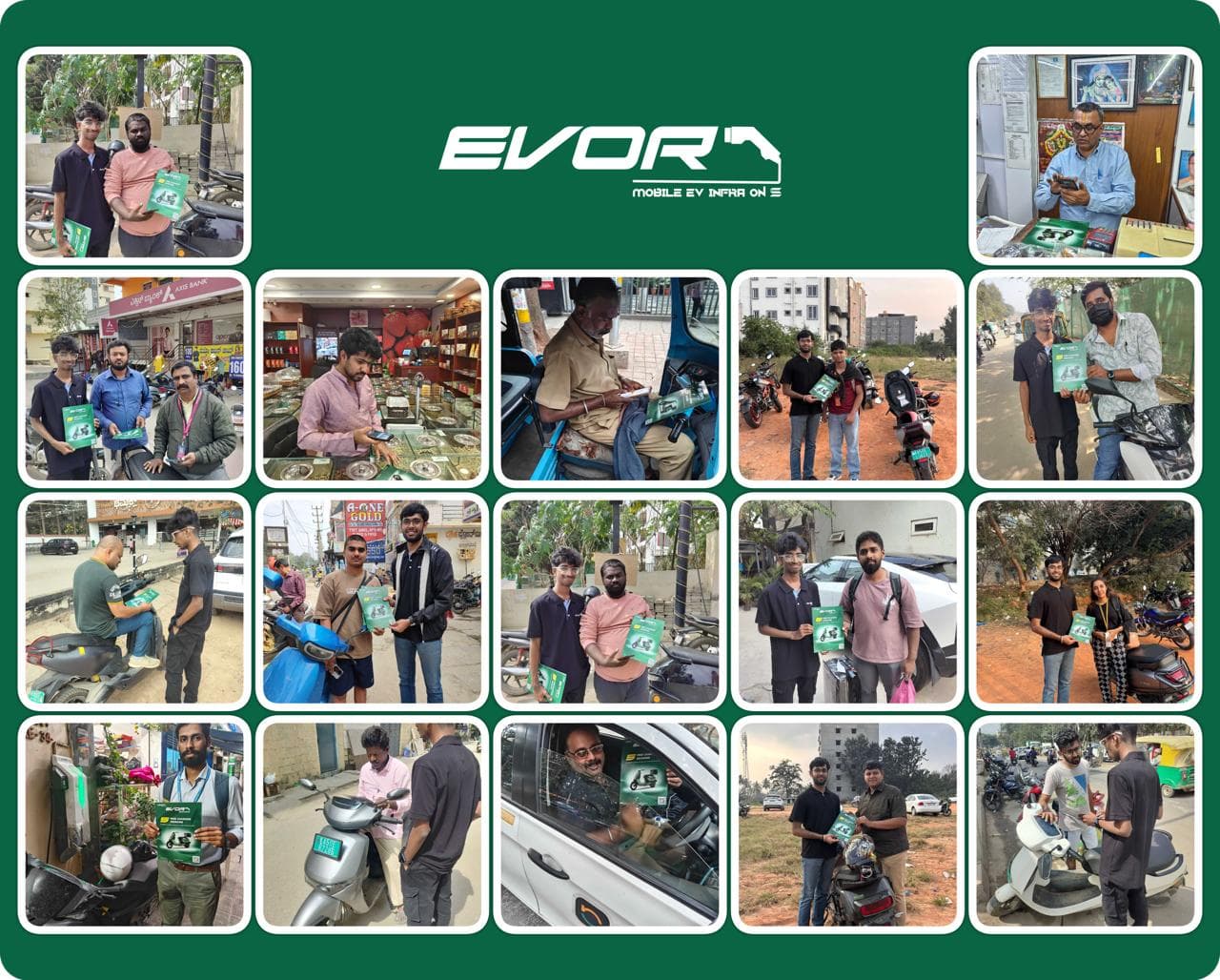 EVORA charging infrastructure and partners